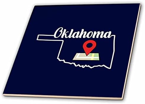 3дроза Во Посета На Оклахома Тука Држава Преглед Патување Маркер-Плочки