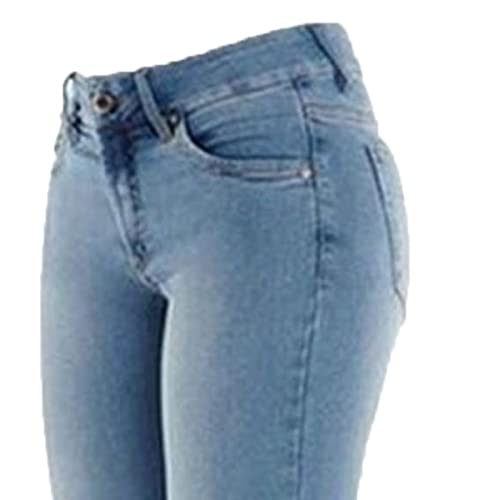 Чипка, панталони од дното на дното, панталони за женски завој, кои се разгоруваат фармерки со средно половината, тенок џин панталони