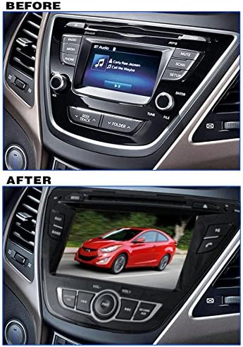 Автомобил ГПС Систем За Навигација ЗА Hyundai ELANTRA 2014 2015 Двоен Din Автомобил Стерео Двд Плеер 7 Инчен Екран На Допир TFT Lcd Монитор