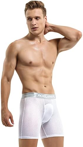 Bmisegm долна облека машка машка машка секси излегување со тесни панталони што дишат удобни боксери за движење на панталони за движење