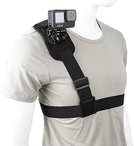Полкинг со единечна лента за рамо, компатибилно за GoPro Akaso или други акциони камери