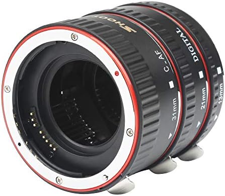 Снимајте AF Auto Focus Macro Extension Tube Поставена за Canon EOS EF EF-S леќи DSLR камери 1100D 700D 650D 600D 550D 500D 450D