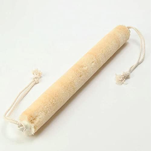 Каменоко Таваши, јапонски меки меки за грб на таваши - четка за долги каросери од сисал со рачки со јаже - производ на Јапонија
