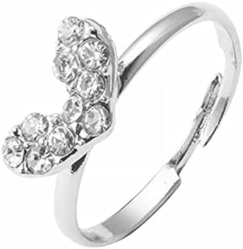 Гроздобер Бох Тренди, прстен за стакли за жени, додатоци за накит, прилагодливи прстени за прстени, модни жени прстени за роденденска