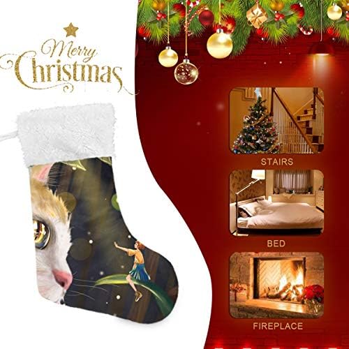 Шумски покровител на Пимилагу, божиќни чорапи 1 Пакет 17,7 , виси чорапи за Божиќна декорација