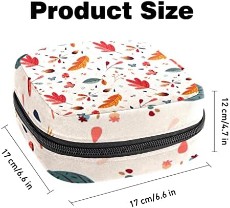 Санитарна торба за складирање на салфетки за жени Симпатична, женска држач за менструација на менструацијата за период, преносни патент менструални