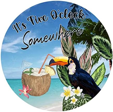 Тоа е 5 часот некаде wallид uralид обичај папагал летни цвеќиња wallид декларации винил wallидни уметнички мурали цитати за расадник за забава