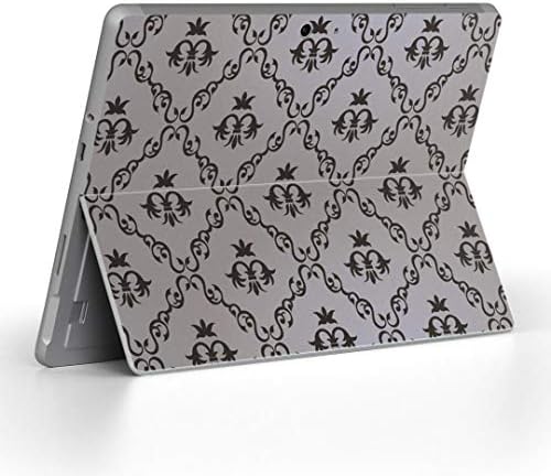 Декларална покривка на igsticker за Microsoft Surface Go/Go 2 Ultra Thin Protective Tode Skins Skins 000771 Damask Model