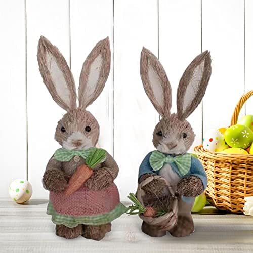 Какина Убава украс Велигденски симулација на зајаци Пучинија за зајаче декорација Дома декорација шопинг трговски центар декорација