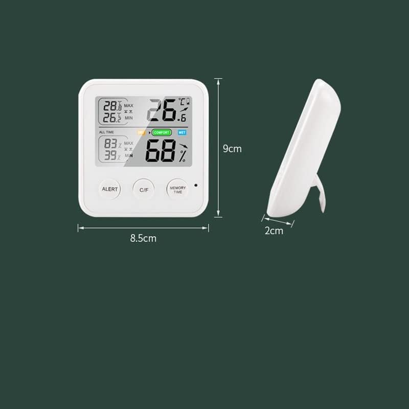Мерач на дигитална дигитална температура и влажност на мултифункционална табела за електронска температура и влажност на домаќинството