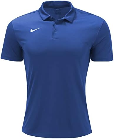 Nike Mens Dri-Fit кратки ракави Поло кошула небо сина