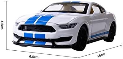 Скала модел на автомобили за Ford Mustang Shelby GT350 Sports Car Model Diecast Metal Car Model 1:32 Пропорција