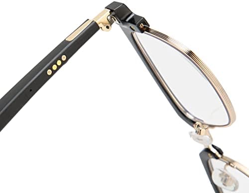 Fecamos Паметни Безжични Очила, Без Раце Повикувајќи Отворен Звучник За Уши Bluetooth Музички Очила Сина Светлина Блокирање На Човечкото