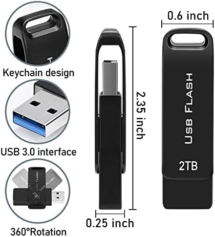 USB Флеш Диск Со Голема Брзина Погон На Палецот Водоотпорен Мемориски Стап Метален USB Диск Складирање На Податоци Со Дизајн На Приврзок За