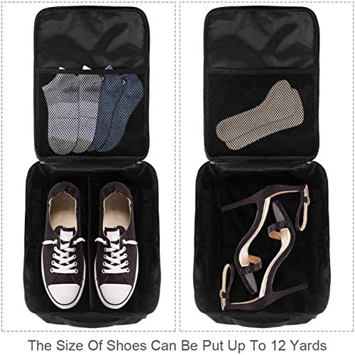 Нанма Преносни Торби За Патнички Чевли Со Затворање На Патент Геометриски Декоративни Теретани За Спортски Чевли Торбички За Чевли