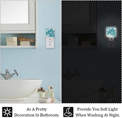 Cerevisiae квасец LED ноќно светло, детски ноќни светла за приклучок за спална соба во wallидна ноќна ламба прилагодлива осветленост за скали