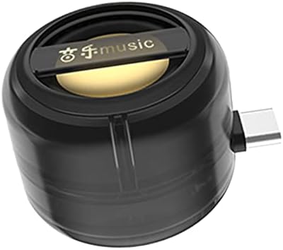 MINI телефонски звучник на Emer's USB -C, приклучок за приклучок, приклучок за полнење и репродукција 250mAh w/чист бас звучник Компактен и преносен