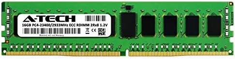A-Tech 16gb RAM МЕМОРИЈА Замена За HYNIX HMA82GR7CJR8N-WM | DDR4 2933MHz PC4-23400 2Rx8 1.2 V ECC RDIMM Регистрирани 288-Пински Dimm Мемориски