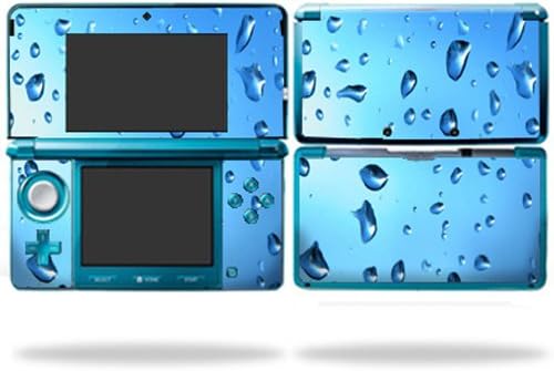 Moidyskins кожата компатибилна со Nintendo 3DS за завиткување кожи во вода капки