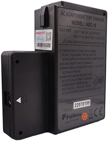 AC адаптер полнач за батерии ADC-18 за Fujikura FSM-70S FSM-70S+ FSM-80S FSM-80C FSM-70R FSM-70R+ Splicer на фузија