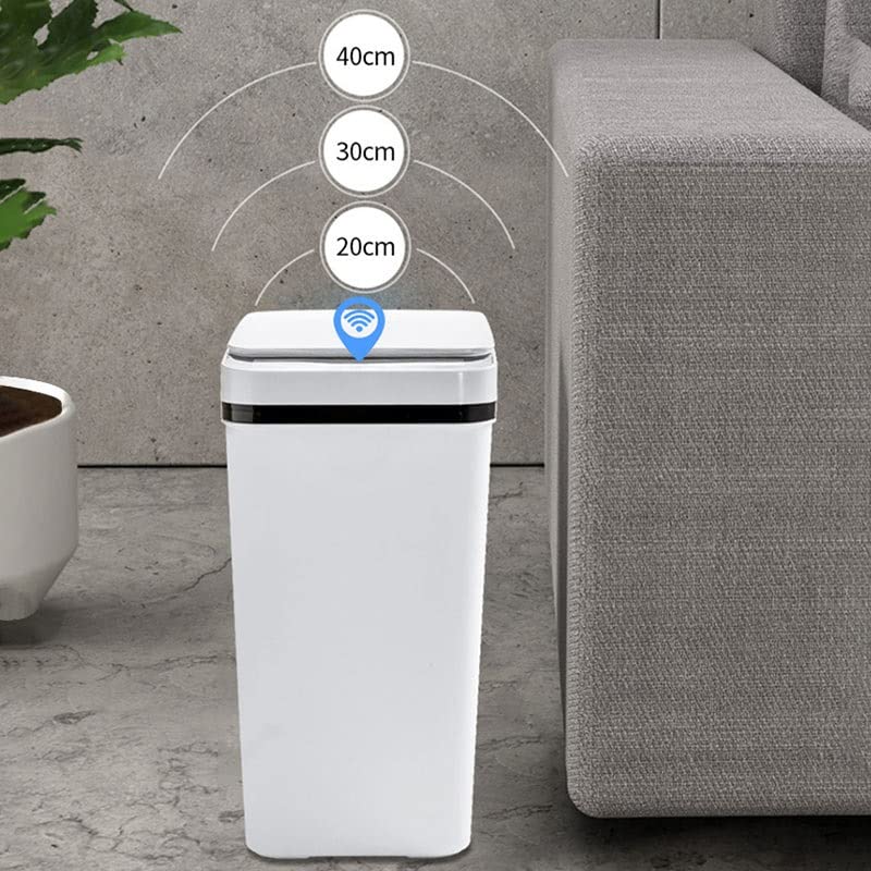 Genigw може автоматски сензор за отпадоци за отпадоци за водоотпорна прашина за кујнски бања за отпадоци од кујна, паметна домашна отпад