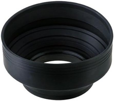 52мм црна генеричка гума за преклопување на леќи со широк агол стандард црно