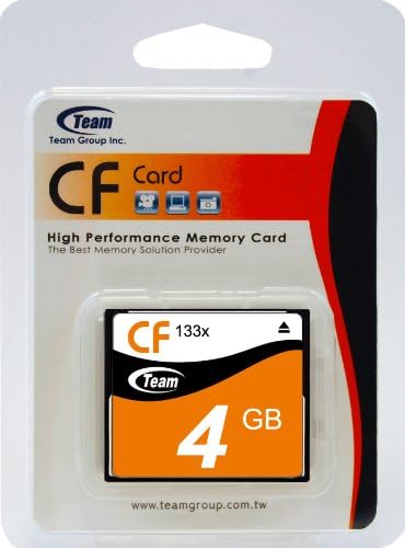4gb Тим CF Мемориска Картичка Со Високи Перформанси 133x За Samsung DIGIMAX 210 SE 220SE 230. Оваа Картичка Доаѓа со.