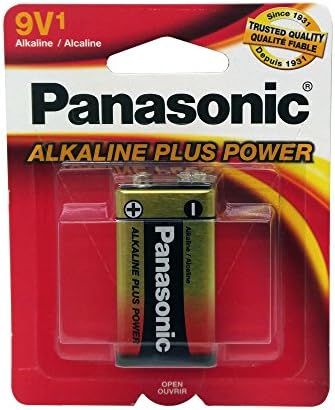Панасонични Алкални Плус Батерии, 9 Волти