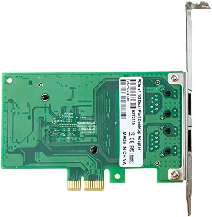 10/100/1000Mbps Gigabit Ethernet Network Cards Diual Copper RJ45 порта, со Intel 82571 чип, PCIe X1, Support Windows Server/FreeBSD/VMware/SLSE