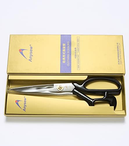 Ножици за професионални прилагодени ножици 9 инчи за сечење на ткаенини со тешки ножици за кожни сечење индустриски остри ножи