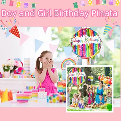 Момче и девојка роденден pinata повлече низа.Популарни производи за детски роденденски забави и празнични забави, омилени интерактивни