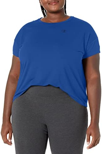Шампионски женски плус големина мека допир, маица за жени, маица за влага за жени за жени