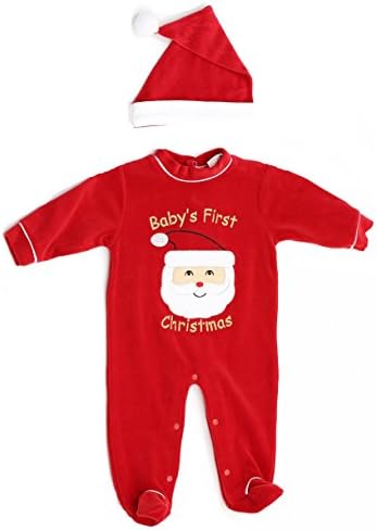Само сакајте го Божиќното покритие за бебето и новороденчето со појавување на Дедо Мраз