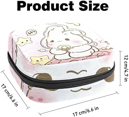 Oryuekan санитарна торба за складирање на салфетка, преносна менструална менструална подлога вреќи, торбичка за складирање на тампон за