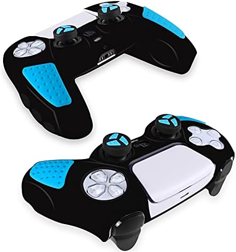Sikemay PS5 Контролер Покритие Кожата, Анти-Лизга Згусне Силиконски Заштитен Капак Случај Совршено Компатибилен Со Playstation 5 Dualsense Контролор