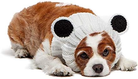 Зоолошката градина Снудс панда костум за кучиња- топло без капаче за завиткување на уво за домашни миленици, облека за кучиња Кунгфу Панда за