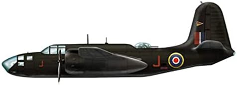 Hobby Master Boston Mk.v Британски воздухопловни сили, 3 ескадрила, 1945 година во Грција 1/72 Диекаст Авион претходно изграден модел