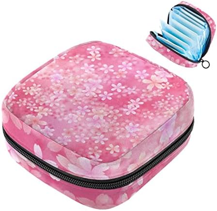 Период торба, санитарна торба за складирање на салфетка, торбичка за периоди, торба за шминка за патувања, цвет