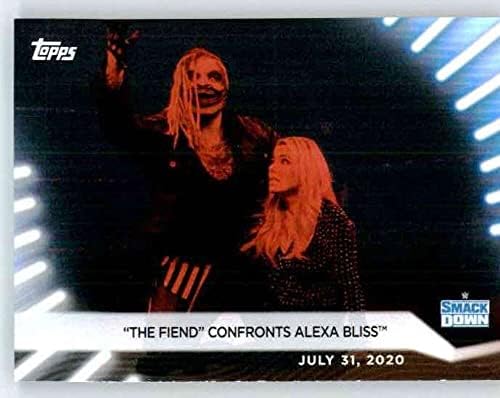 2021 Топпс WWEенски дивизија за женски дивизија Виножито фолија 53 ФИЕНД се соочува со картичка за тргување со борење на Алекса Блис