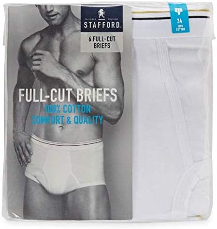 Стафорд 6 пакет памук со целосни кратки кратки големи и високи