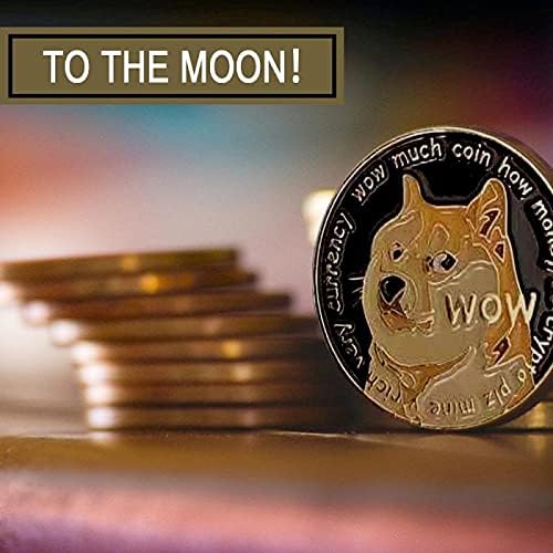 Комеморативни Монети За Креативни Кучиња Комеморативни Монети Позлатени Колекционерски Предмети Огромни Физички Подароци Златни