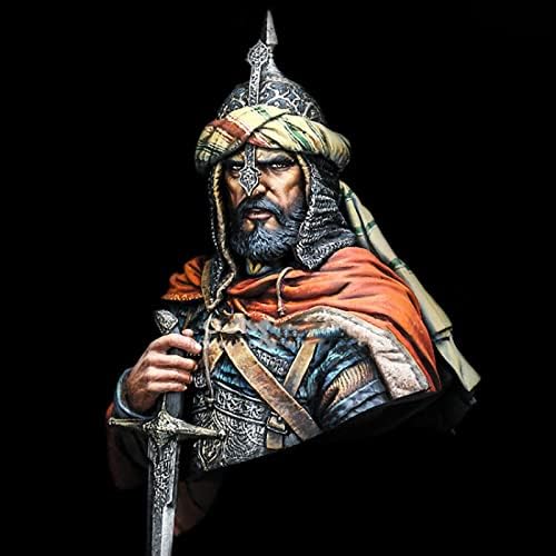 Гудмоел 1/10 Антички арапски витез смола биста модел / необјавен и необоен војник Die Cast комплет / LW-728