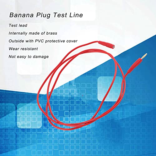Тест Линија за Приклучок за банана, Месинг Пвц Електричен Тест Води До 10а 10сет ОТПОРЕН НА Триење 30В60В За Индустријата