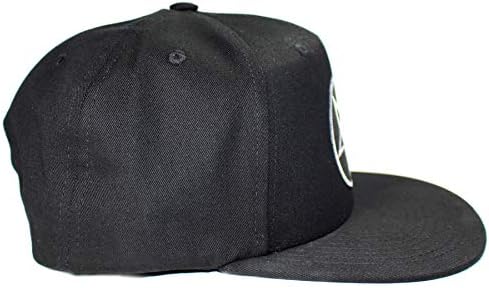 Пинови и коски Пентаграм волна мешавина од капа, една големина им одговара на сите, пентаграм капа, црна