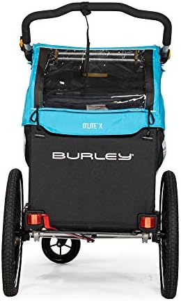 Burley D ' Lite X, 1 и 2 Седиште Дете Велосипед Приколка &засилувач; Шетач Со Седиште Лежечка И Суспензија