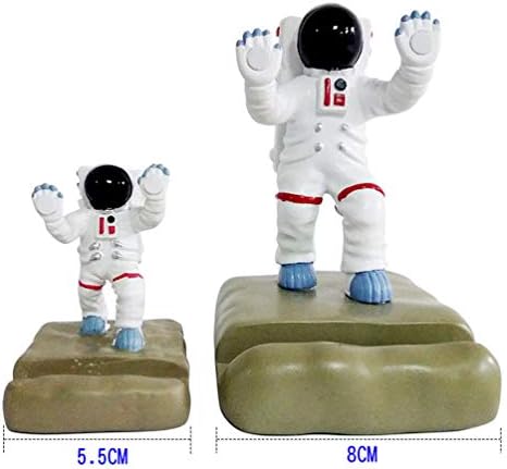 Xunmaiflb преносен штанд за таблети 2 парчиња, астронаут мобилен телефон држач за држач за држач за држач за држачи, стоење на креативно