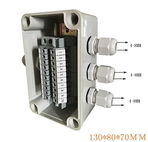 NIBYQ Водоотпорна терминална кутија на отворено еден во три касети за касети со терминал на крстосница 32A 220V 10