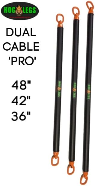 Hog Legs 42 x 1,25 Двојна кабелска лента Pro во живо стандард