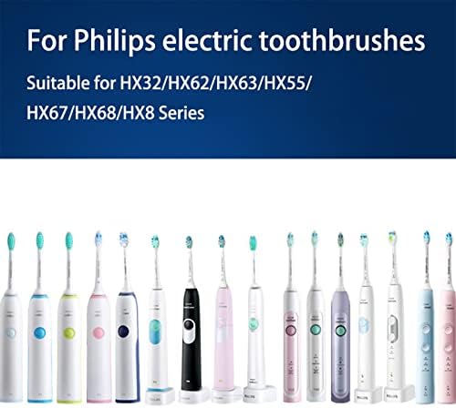 Заменска полнач за полнач за електрична четка за заби на Philips Sonicare HX6100, патнички полнач за Philips Sonicare HX3000 / HX6000 / HX8000