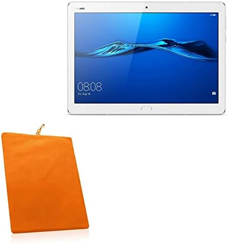 Case Boxwave Case for Huawei Mediapad M3 Lite 10 - кадифена торбичка, мека велурна ткаенина торба ракав со влечење за Huawei Mediapad